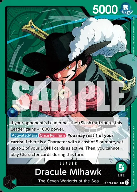 Dracule Mihawk OP14-020